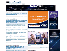 Tablet Screenshot of edacafe.com